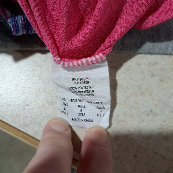 Girls Minnesota Vikings Pink NFL Mesh Jersey Shirt - Size 10/12 Team Apparel - Picture 5 of 5